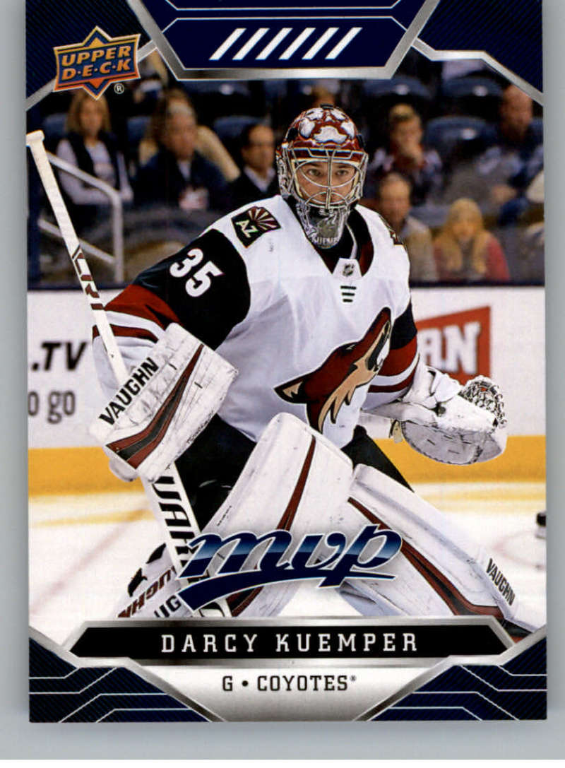 2019-20 Upper Deck MVP Blue #135 Darcy Kuemper Arizona Coyotes V93684 Image 1