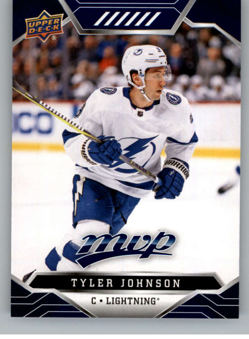 2019-20 Upper Deck MVP Blue #139 Tyler Johnson Tampa Bay Lightning V93686 Image 1