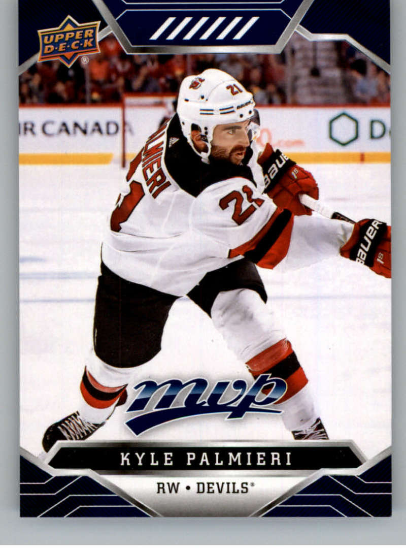 2019-20 Upper Deck MVP Blue #140 Kyle Palmieri New Jersey Devils V93687 Image 1