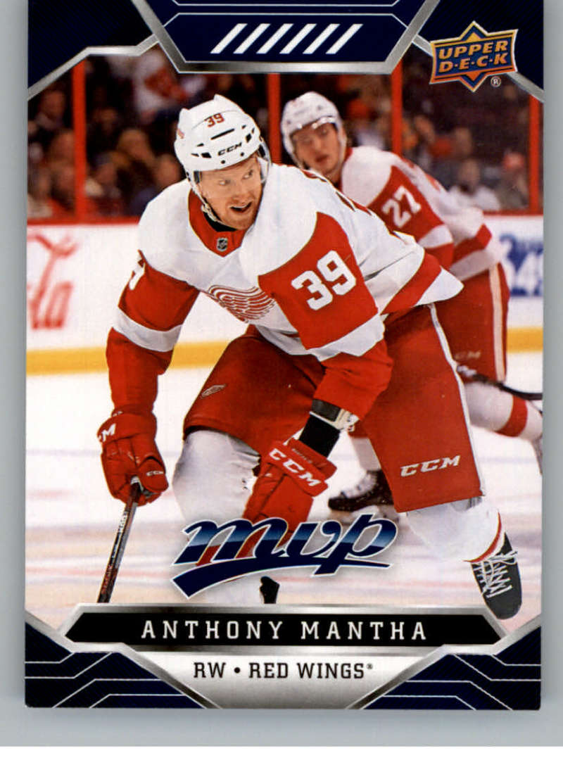 2019-20 Upper Deck MVP Blue #144 Anthony Mantha Detroit Red Wings V93690 Image 1