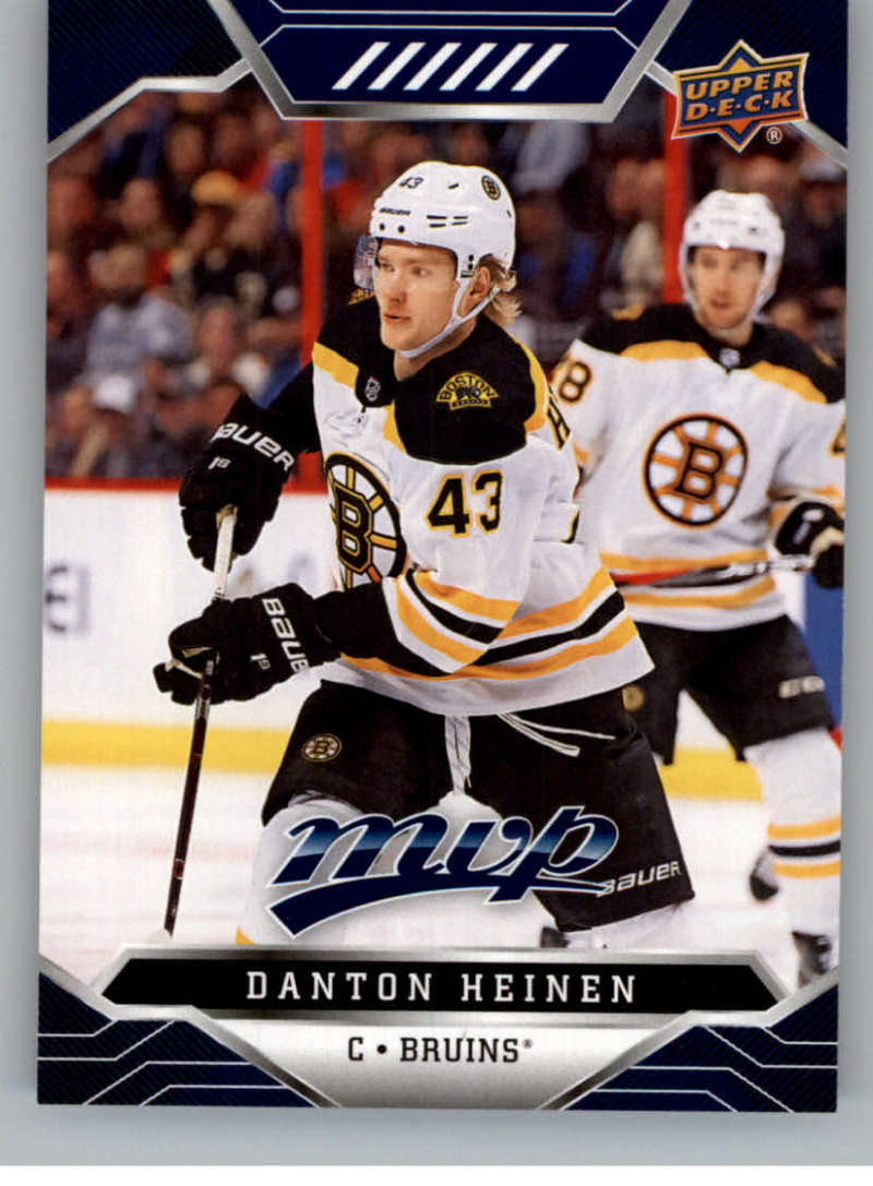2019-20 Upper Deck MVP Blue #155 Danton Heinen Boston Bruins V93699 Image 1