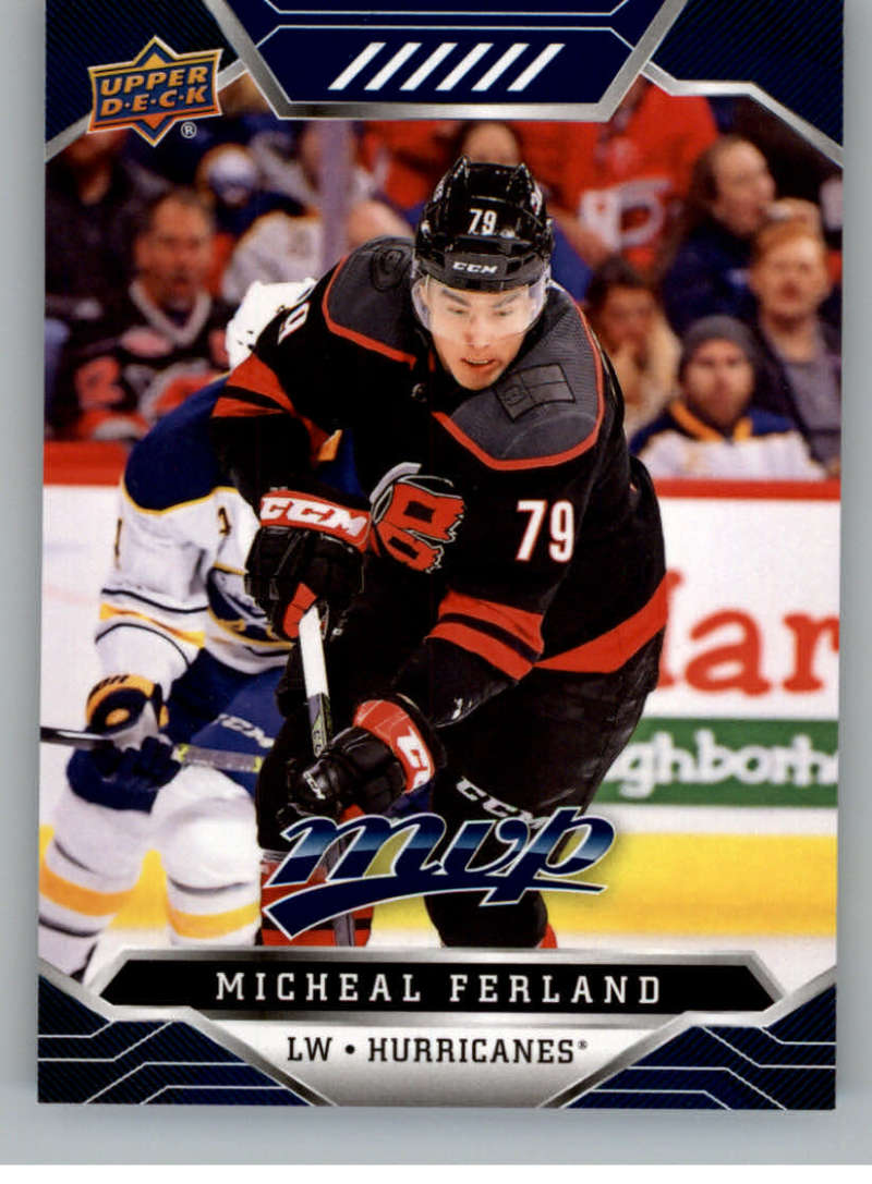 2019-20 Upper Deck MVP Blue #156 Micheal Ferland Carolina Hurricanes V93700 Image 1