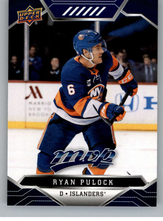 2019-20 Upper Deck MVP Blue #158 Ryan Pulock  New York Islanders  V93701 Image 1