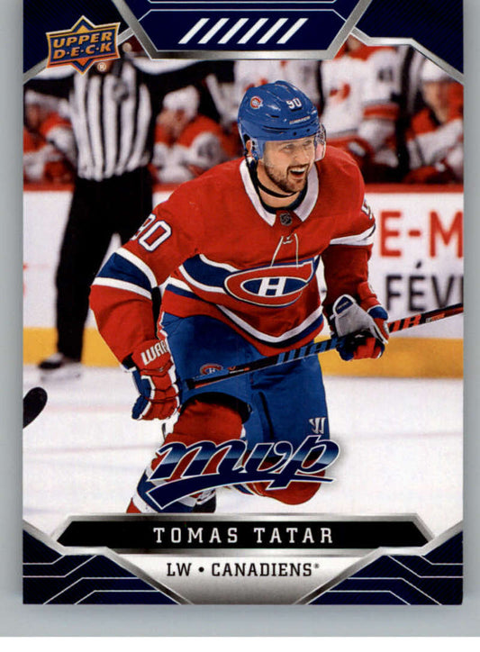 2019-20 Upper Deck MVP Blue #162 Tomas Tatar  Montreal Canadiens  V93704 Image 1