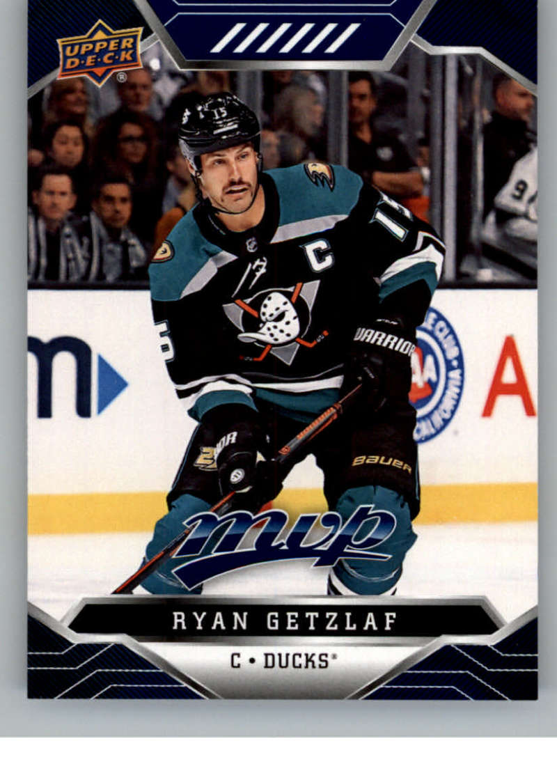 2019-20 Upper Deck MVP Blue #167 Ryan Getzlaf Anaheim Ducks V93709 Image 1