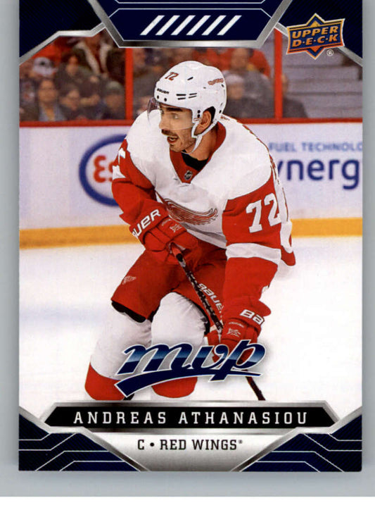 2019-20 Upper Deck MVP Blue #168 Andreas Athanasiou  Detroit Red Wings  V93710 Image 1