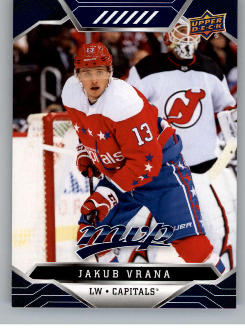2019-20 Upper Deck MVP Blue #170 Jakub Vrana Washington Capitals V93712 Image 1