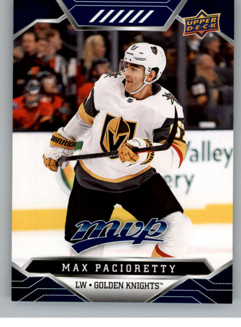 2019-20 Upper Deck MVP Blue #211 Max Pacioretty Vegas Golden Knights V93739 Image 1