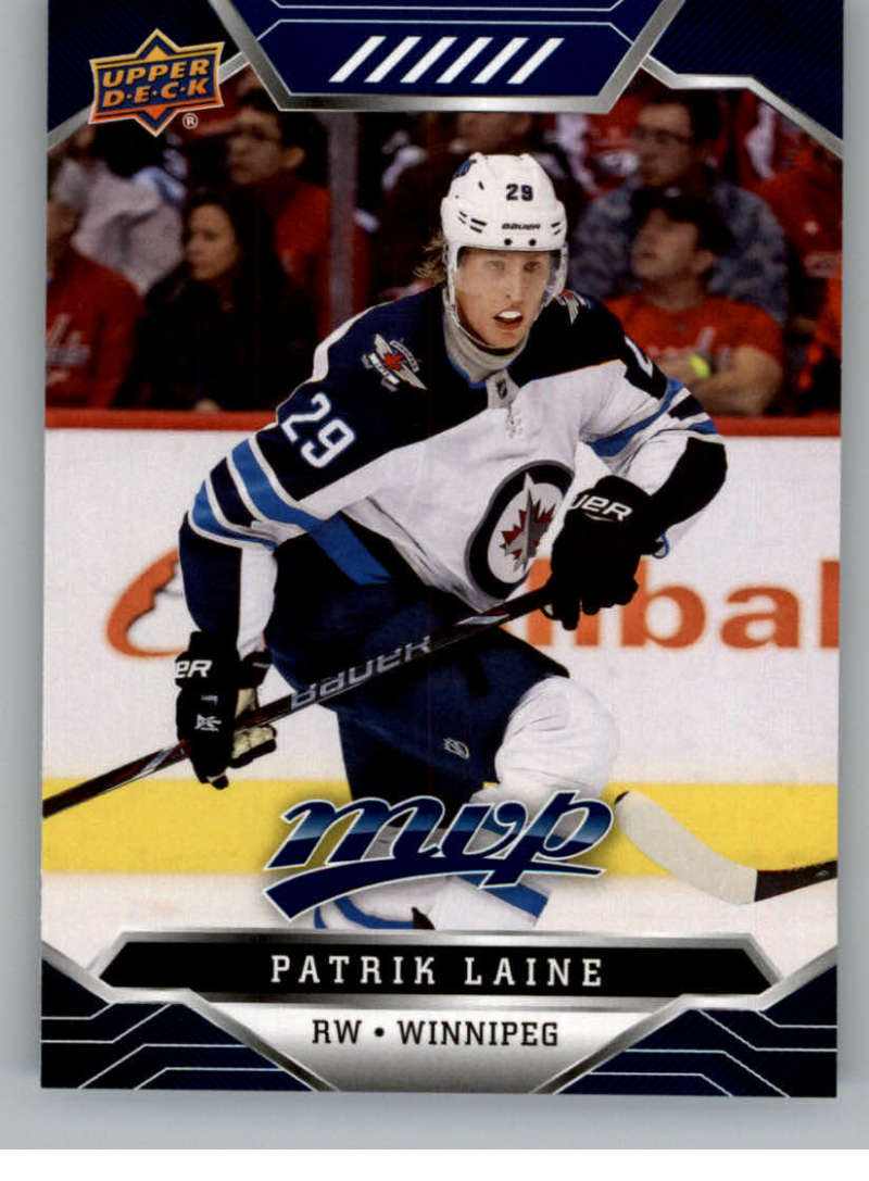 2019-20 Upper Deck MVP Blue #216 Patrik Laine Winnipeg Jets V93741 Image 1
