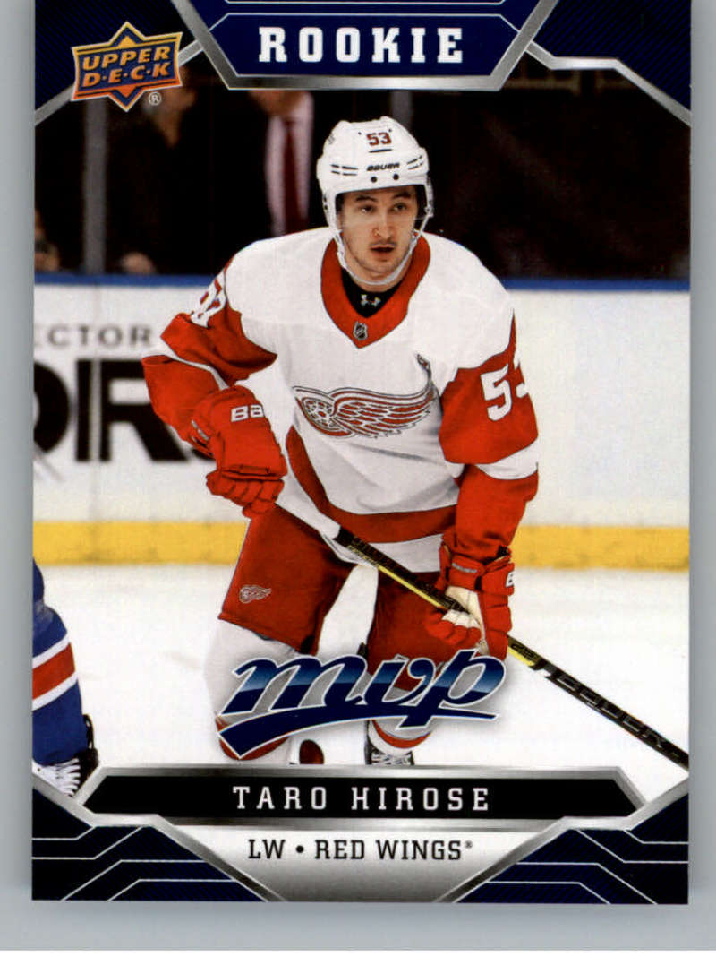 2019-20 Upper Deck MVP Blue #228 Taro Hirose Detroit Red Wings V93750 Image 1