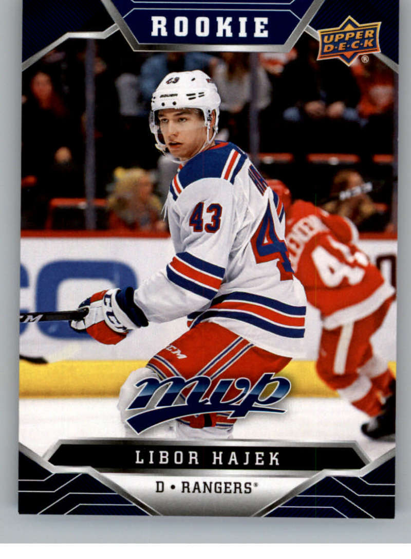 2019-20 Upper Deck MVP Blue #233 Libor Hajek New York Rangers V93755 Image 1