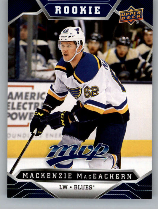 2019-20 Upper Deck MVP Blue #234 Mackenzie MacEachern  St. Louis Blues  V93756 Image 1