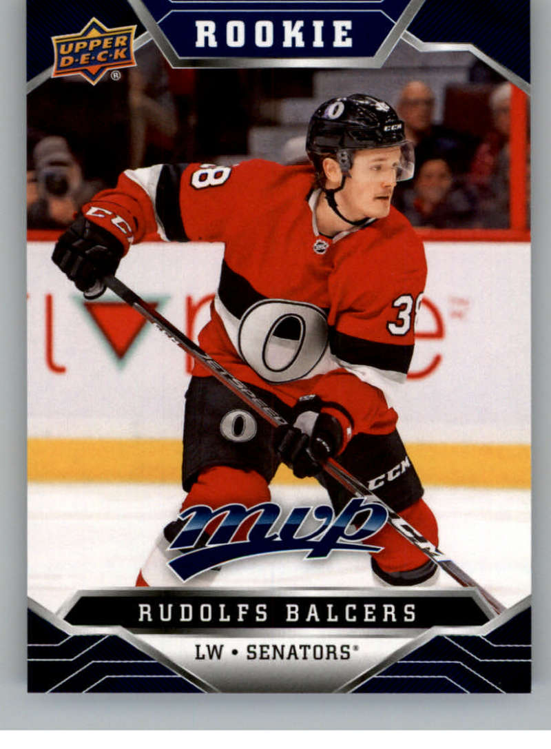 2019-20 Upper Deck MVP Blue #241 Rudolfs Balcers Ottawa Senators V93762 Image 1