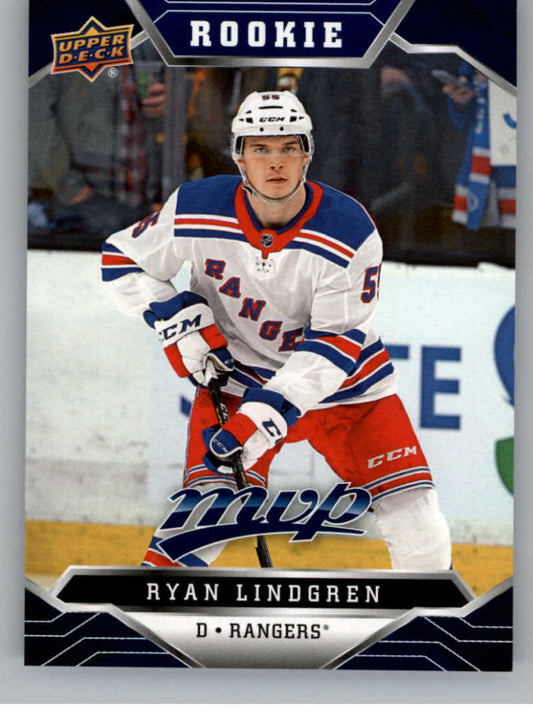 2019-20 Upper Deck MVP Blue #242 Ryan Lindgren  New York Rangers  V93763 Image 1
