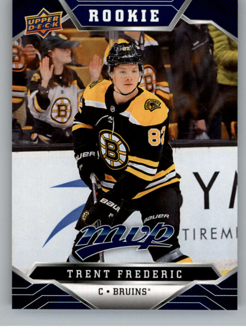 2019-20 Upper Deck MVP Blue #244 Trent Frederic Boston Bruins V93765 Image 1