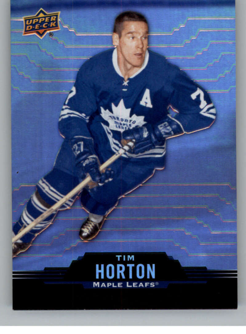 2020-21 Upper Deck Tim Hortons #1 Tim Horton Toronto Maple Leafs Image 1