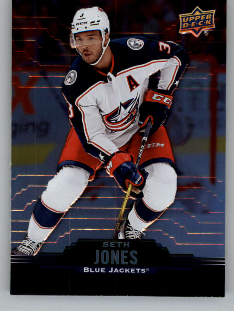 2020-21 Upper Deck Tim Hortons #3 Seth Jones Columbus Blue Jackets Image 1