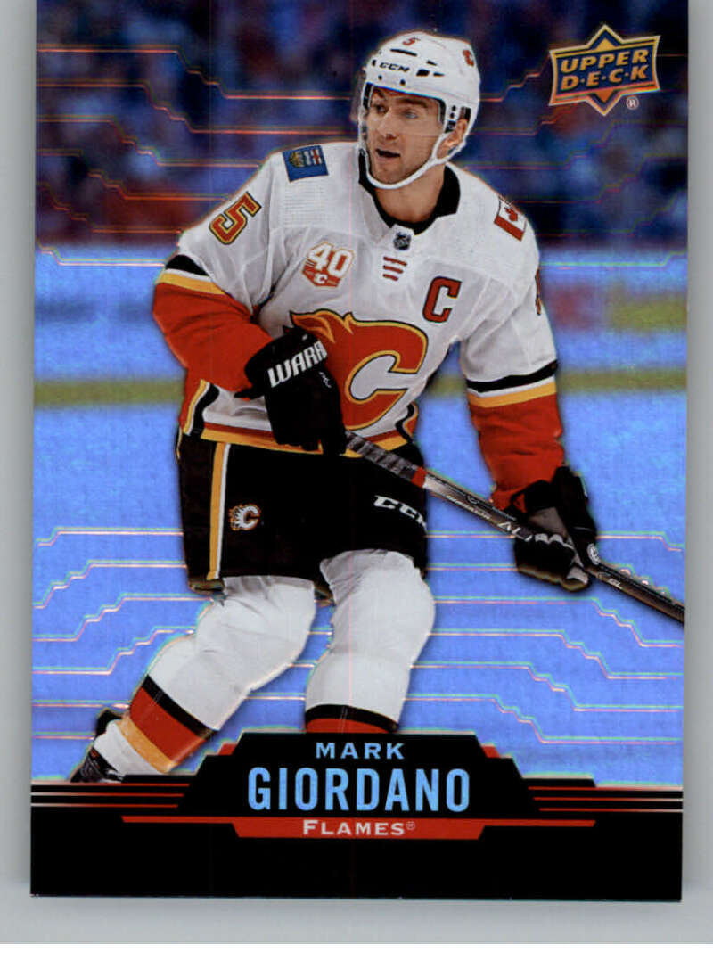 2020-21 Upper Deck Tim Hortons #5 Mark Giordano Calgary Flames Image 1