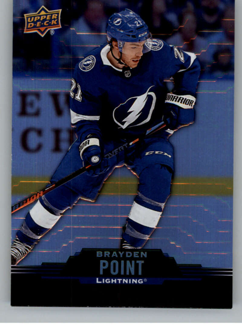 2020-21 Upper Deck Tim Hortons #21 Brayden Point Tampa Bay Lightning Image 1