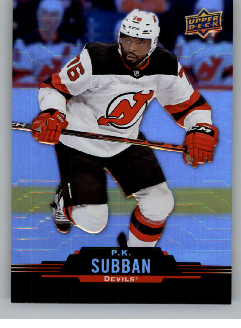 2020-21 Upper Deck Tim Hortons #24 P.K. Subban New Jersey Devils Image 1