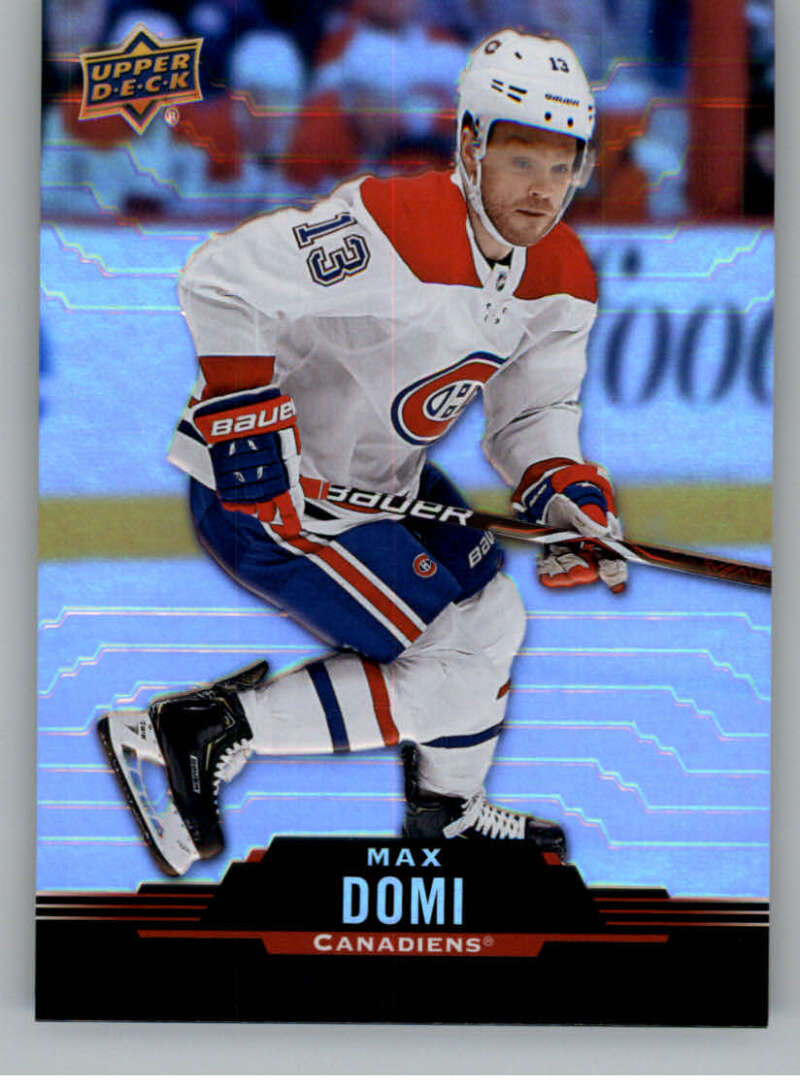 2020-21 Upper Deck Tim Hortons #27 Max Domi Montreal Canadiens Image 1