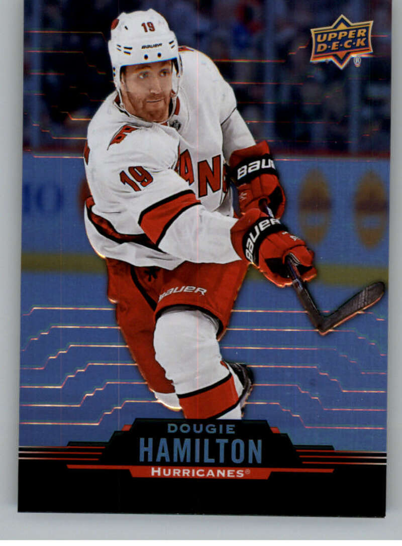 2020-21 Upper Deck Tim Hortons #33 Dougie Hamilton Carolina Hurricanes Image 1