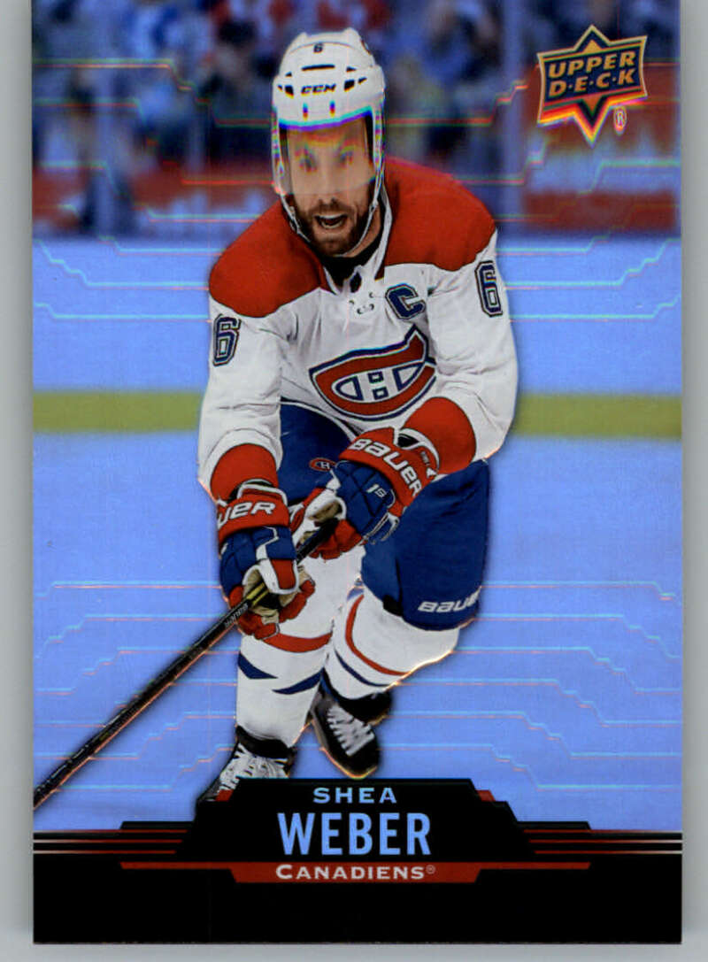 2020-21 Upper Deck Tim Hortons #39 Shea Weber Montreal Canadiens Image 1