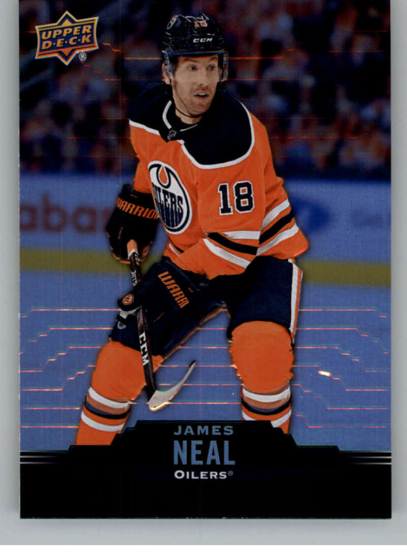 2020-21 Upper Deck Tim Hortons #45 James Neal Edmonton Oilers Image 1
