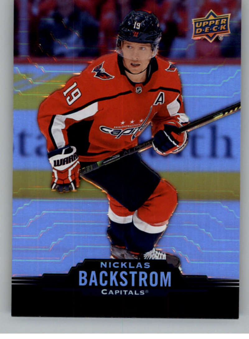 2020-21 Upper Deck Tim Hortons #46 Nicklas Backstrom Washington Capitals Image 1