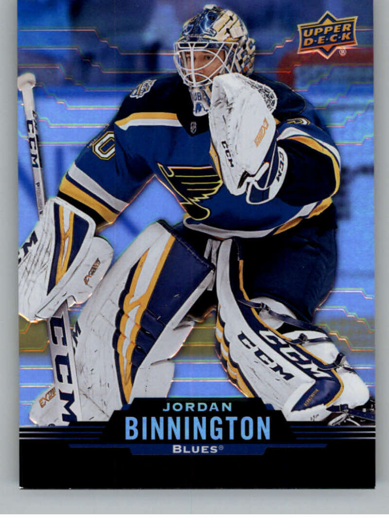 2020-21 Upper Deck Tim Hortons #50 Jordan Binnington St. Louis Blues Image 1