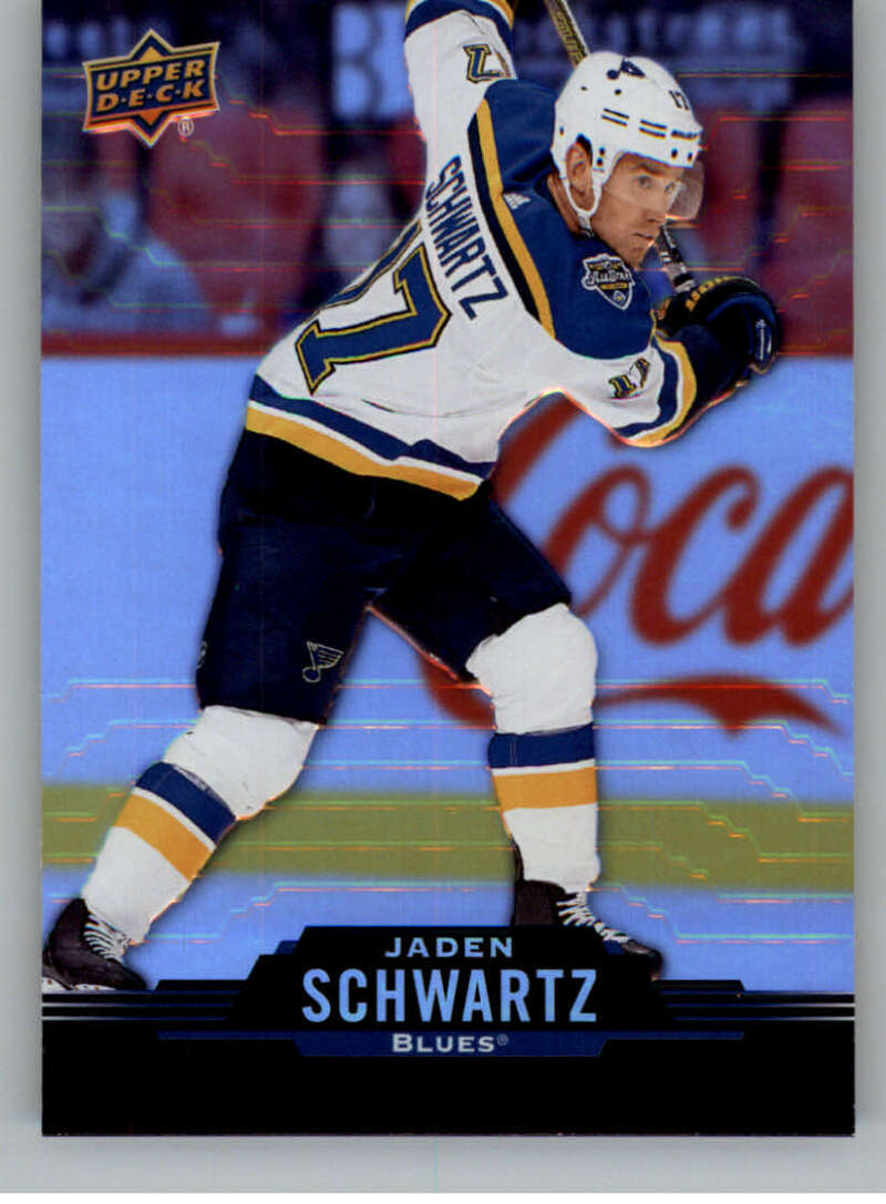2020-21 Upper Deck Tim Hortons #51 Jaden Schwartz St. Louis Blues Image 1