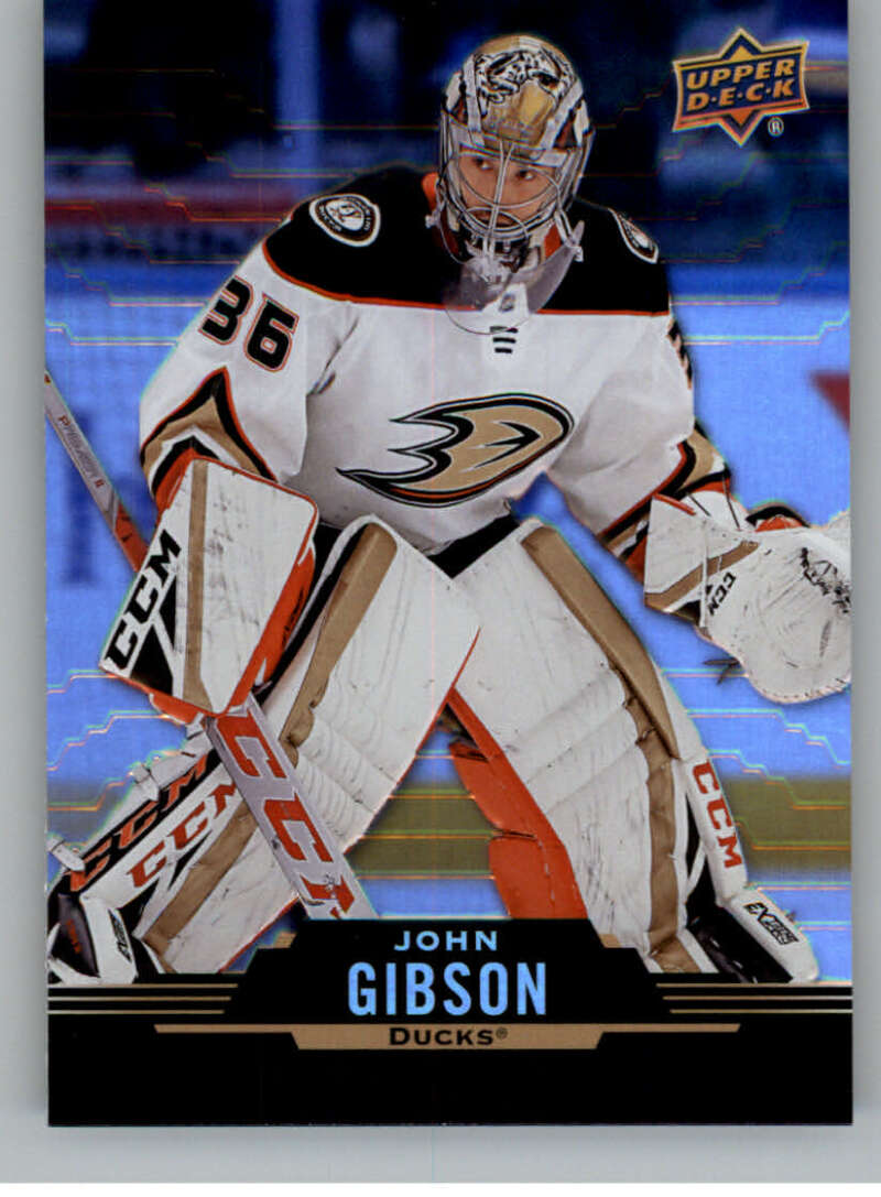 2020-21 Upper Deck Tim Hortons #53 John Gibson Anaheim Ducks Image 1