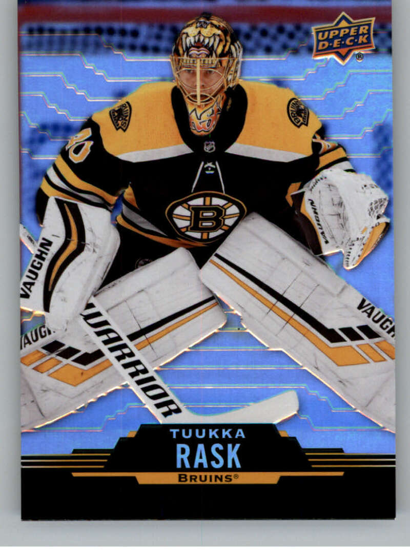 2020-21 Upper Deck Tim Hortons #57 Tuukka Rask Boston Bruins Image 1