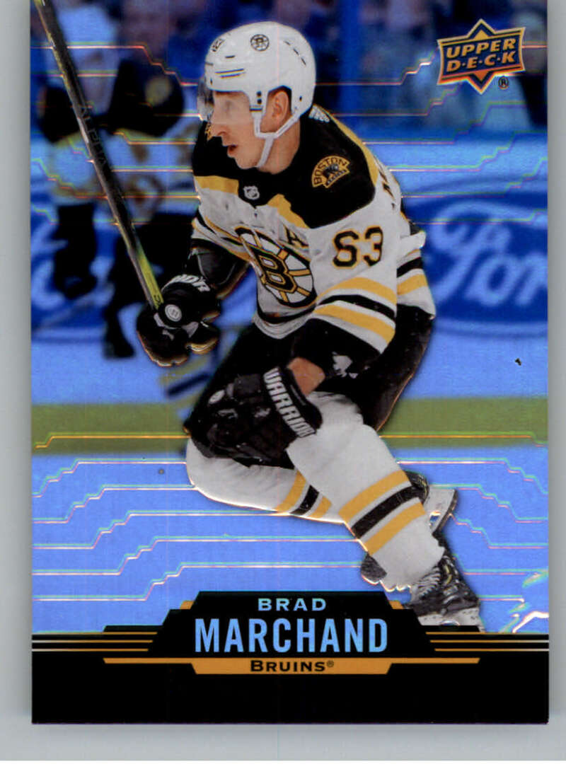 2020-21 Upper Deck Tim Hortons #63 Brad Marchand Boston Bruins Image 1