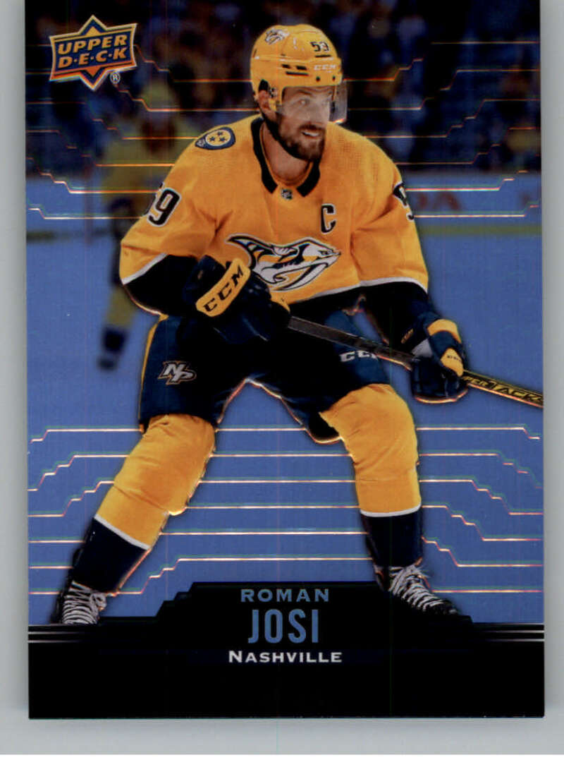 2020-21 Upper Deck Tim Hortons #65 Roman Josi Nashville Predators Image 1