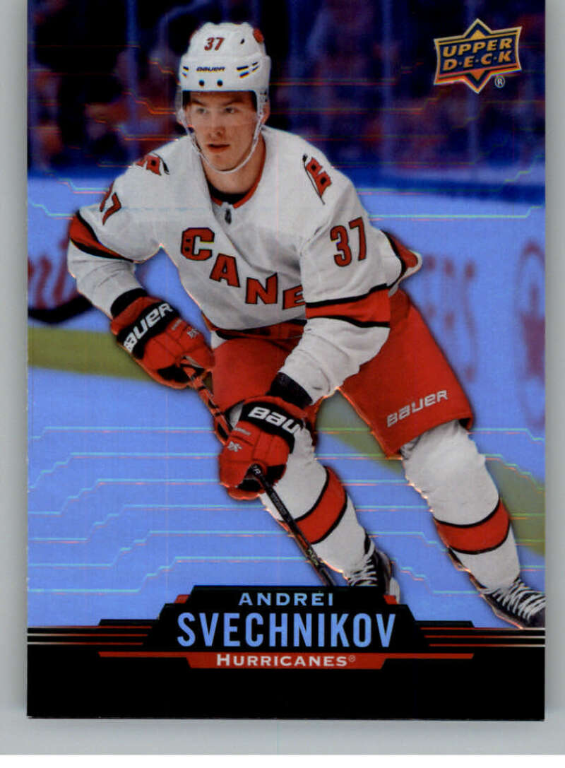 2020-21 Upper Deck Tim Hortons #67 Andrei Svechnikov Carolina Hurricanes Image 1