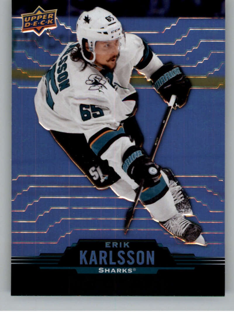 2020-21 Upper Deck Tim Hortons #70 Erik Karlsson San Jose Sharks Image 1