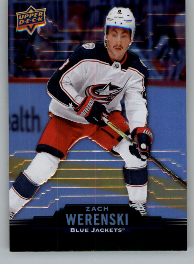 2020-21 Upper Deck Tim Hortons #73 Zach Werenski Columbus Blue Jackets Image 1