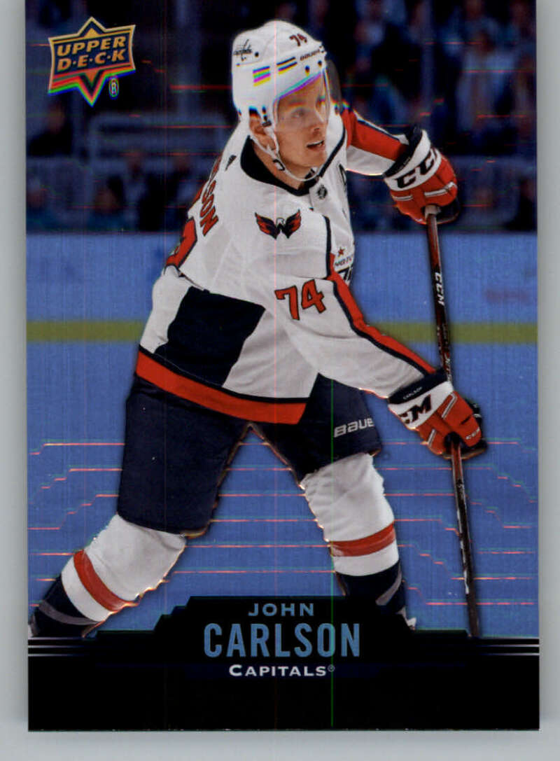 2020-21 Upper Deck Tim Hortons #74 John Carlson Washington Capitals Image 1