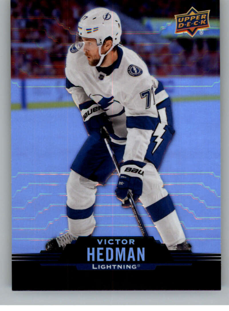 2020-21 Upper Deck Tim Hortons #77 Victor Hedman Tampa Bay Lightning Image 1