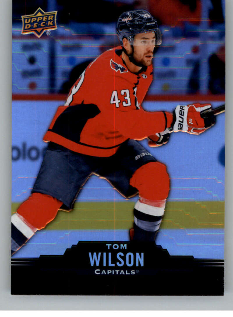 2020-21 Upper Deck Tim Hortons #78 Tom Wilson Washington Capitals Image 1