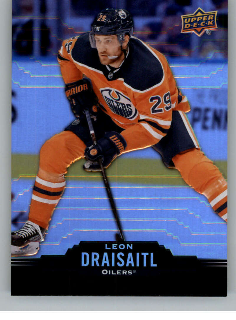 2020-21 Upper Deck Tim Hortons #80 Leon Draisaitl Edmonton Oilers Image 1