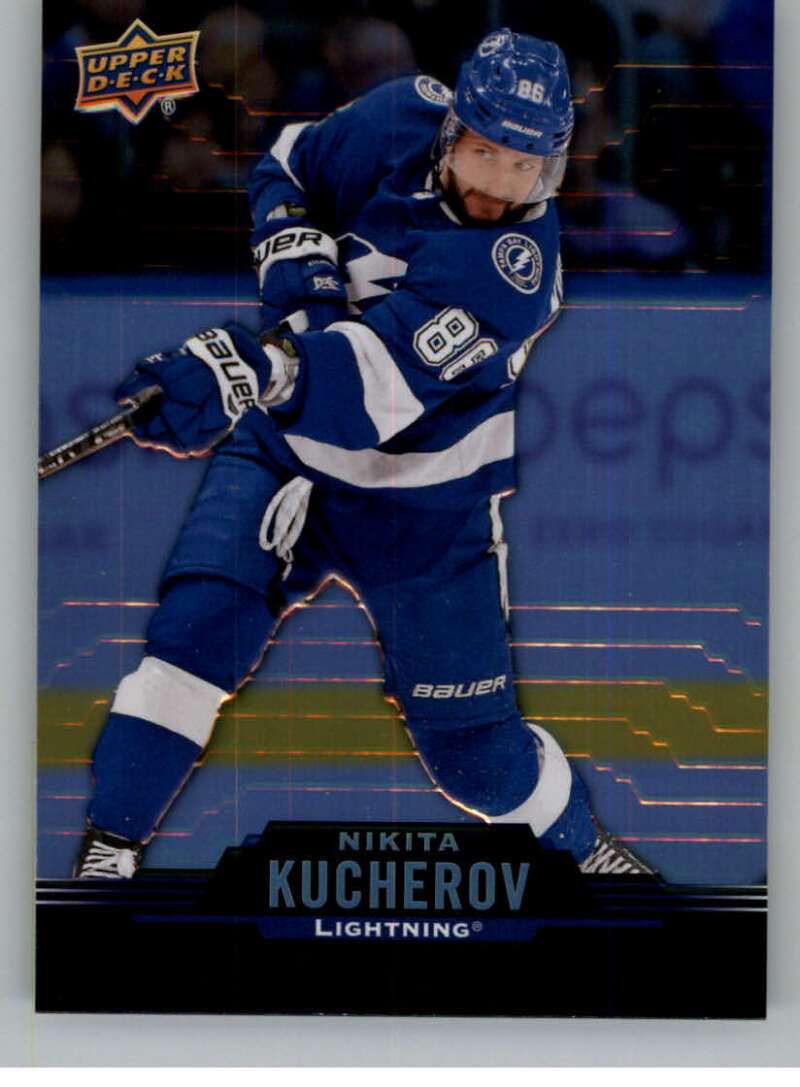 2020-21 Upper Deck Tim Hortons #86 Nikita Kucherov Tampa Bay Lightning Image 1