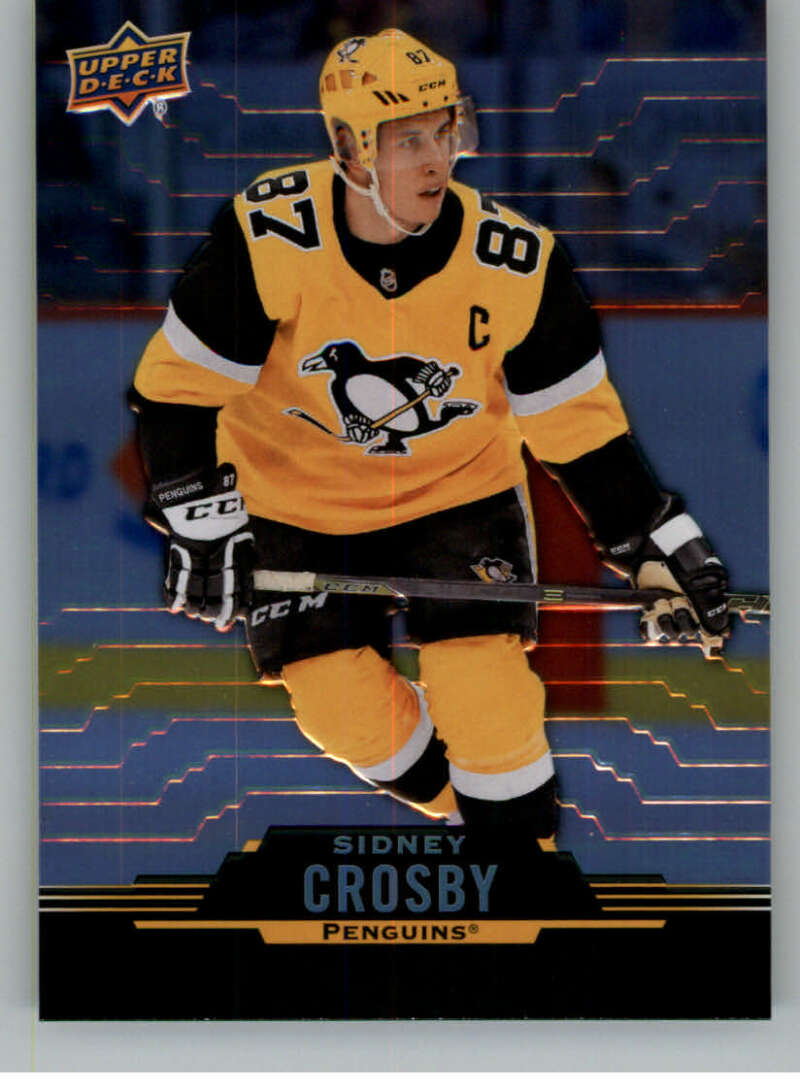 2020-21 Upper Deck Tim Hortons #87 Sidney Crosby Pittsburgh Penguins Image 1