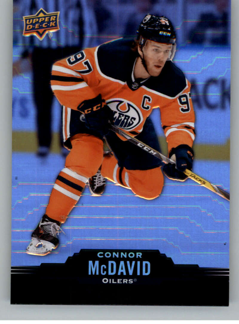 2020-21 Upper Deck Tim Hortons #97 Connor McDavid Edmonton Oilers Image 1