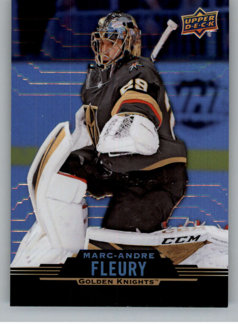 2020-21 Upper Deck Tim Hortons #100 Marc-Andre Fleury Vegas Golden Knights Image 1