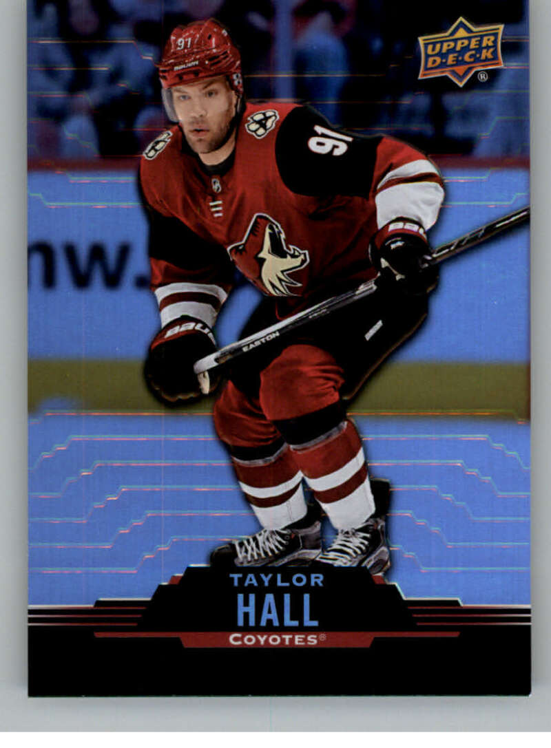 2020-21 Upper Deck Tim Hortons #105 Taylor Hall Arizona Coyotes Image 1