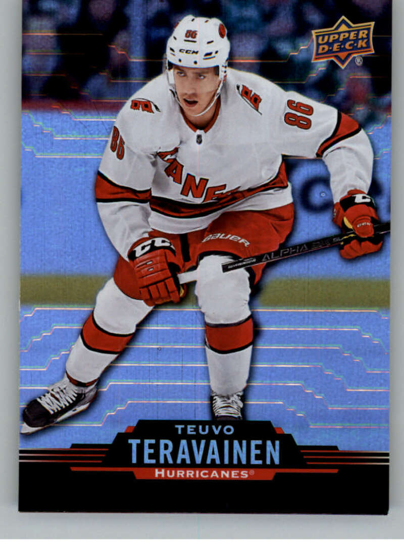 2020-21 Upper Deck Tim Hortons #106 Teuvo Teravainen Carolina Hurricanes Image 1