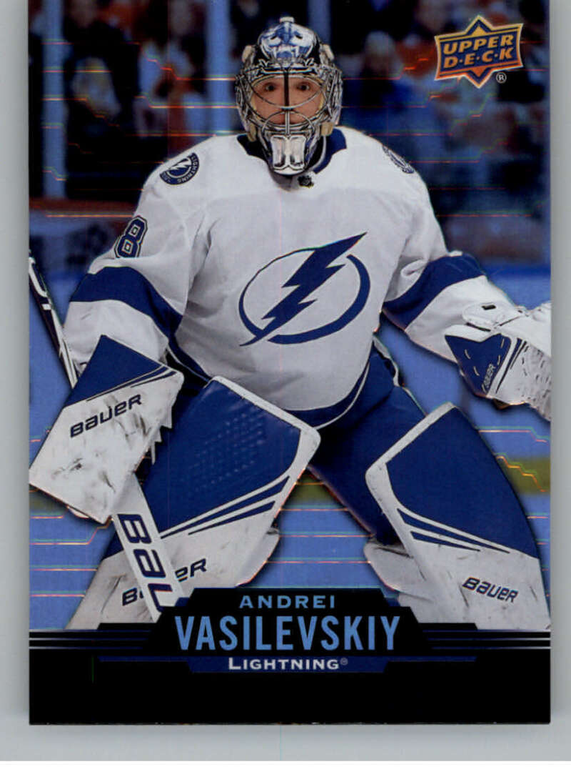 2020-21 Upper Deck Tim Hortons #110 Andrei Vasilevskiy Tampa Bay Lightning Image 1