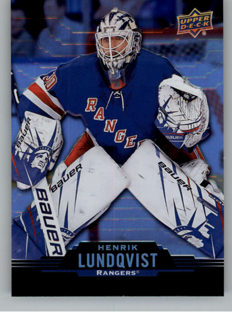 2020-21 Upper Deck Tim Hortons #116 Henrik Lundqvist New York Rangers Image 1
